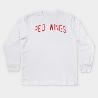 Red Wings Kids Long Sleeve T-Shirt